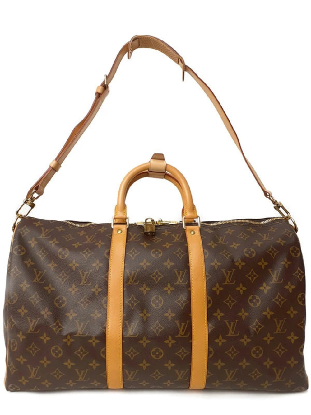 Louis Vuitton Monogram Keepall Bandouliere Bag